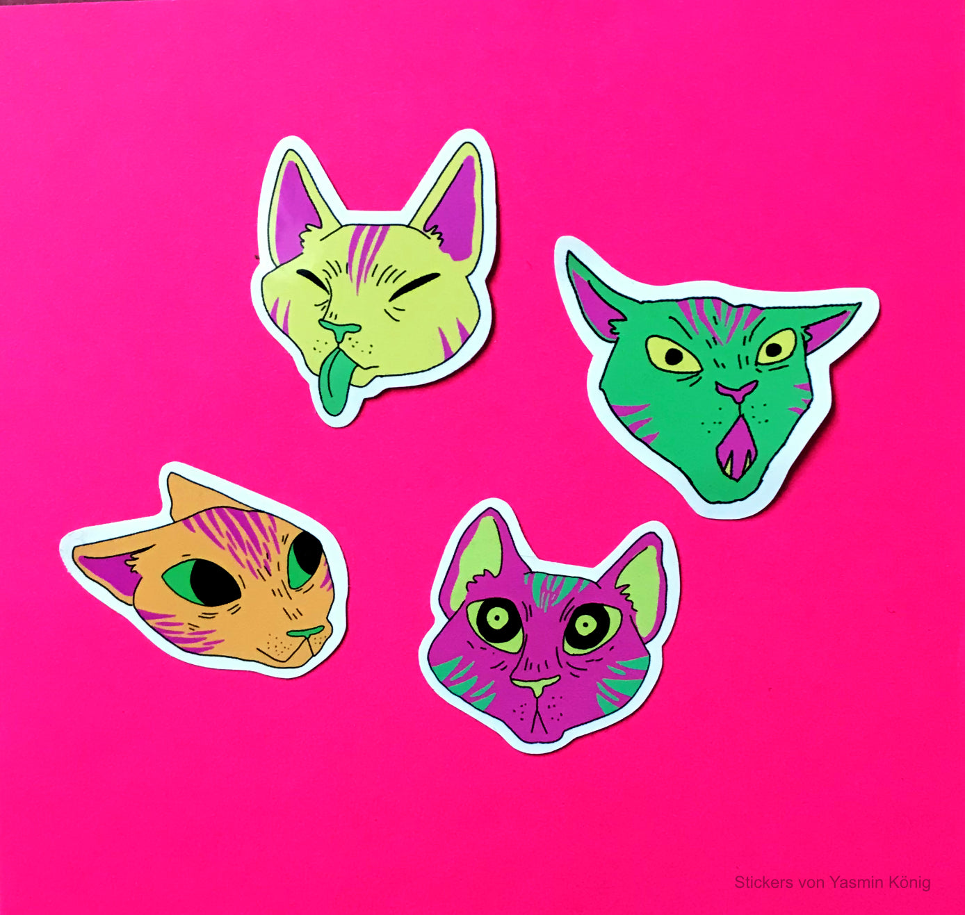 Neon Cats