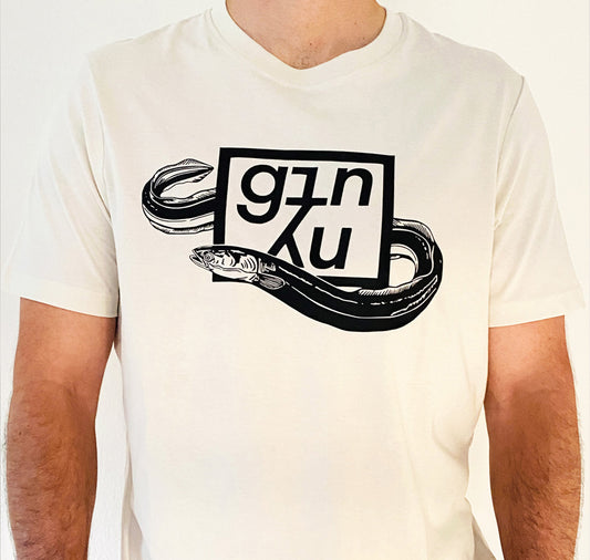 GINNY - Unikat T-Shirt „Der europäische Aal“