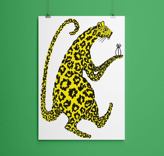 Anna-Lisa Schneeberger - Plakat "Leopard"