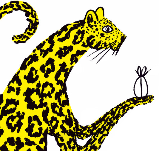 Anna-Lisa Schneeberger - Plakat "Leopard"