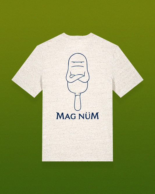 Olivier Samter - T-Shirt "Mag nüm" (hellgrau) - VORBESTELLUNG