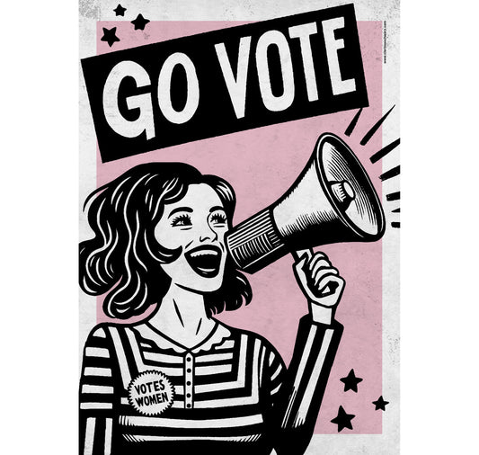 Clarissa Schwarz - "GO VOTE"