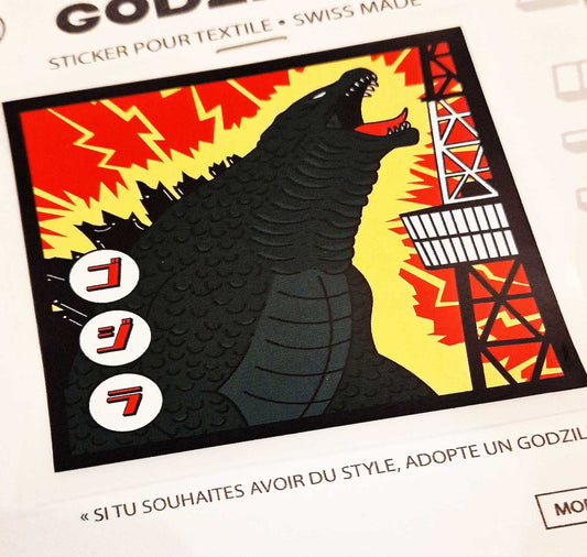 Kristell Silva Tancun - Badge "Godzilla"