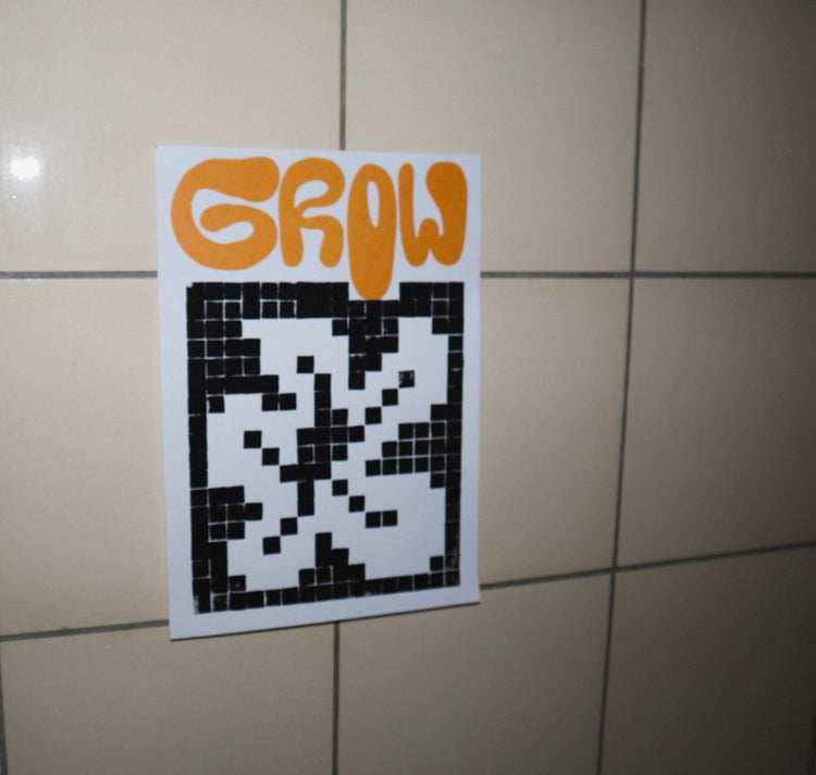 Willio Studio -  Plakat "Lego Druck- Grow Nr.2"