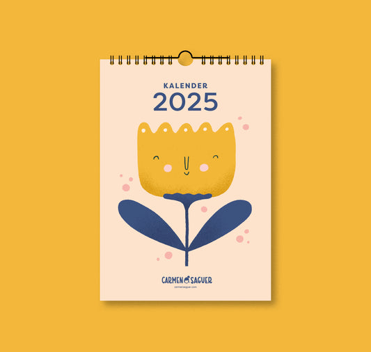 Carmen Saguer - Kalender 2025 A4