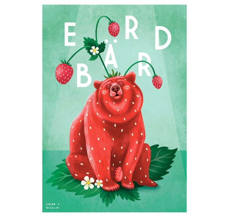 Lorena Paterlini - Plakat "Erdbär"