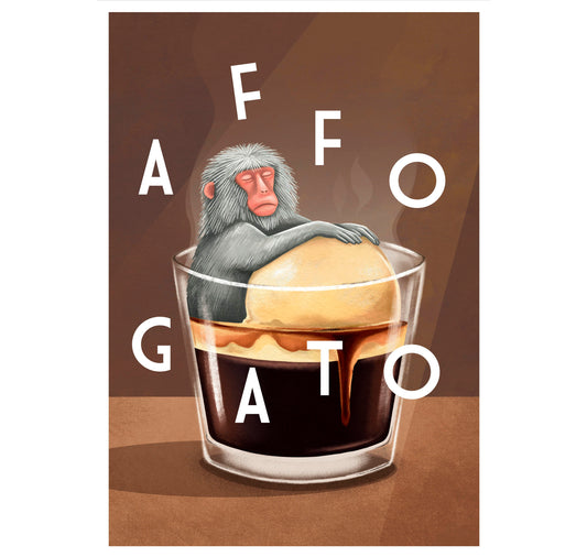 Lorena Paterlini - Plakat "Affogato"