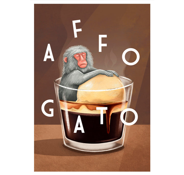 Lorena Paterlini - Plakat "Affogato"