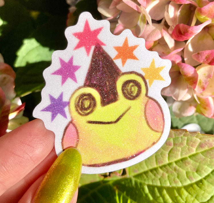 Mavie Steffanina - Stickers "WIZARD FROG"