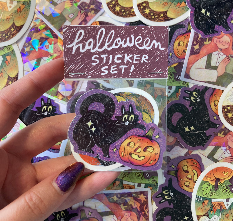 Mavie Steffanina - Stickerset "Spooky Pack"