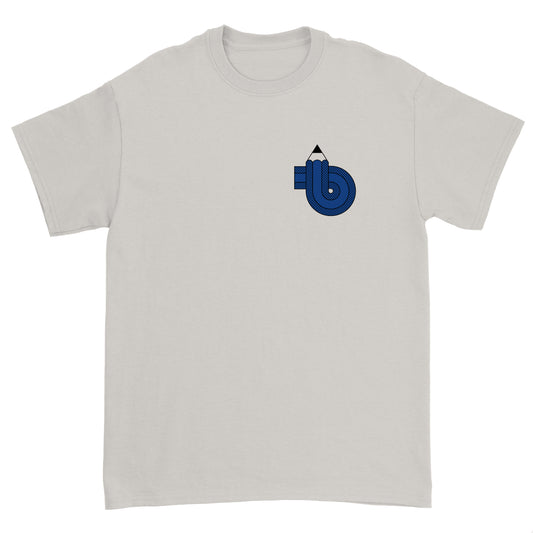 PRINT CLUB St. Gallen - T-Shirt "MB" (weiss)