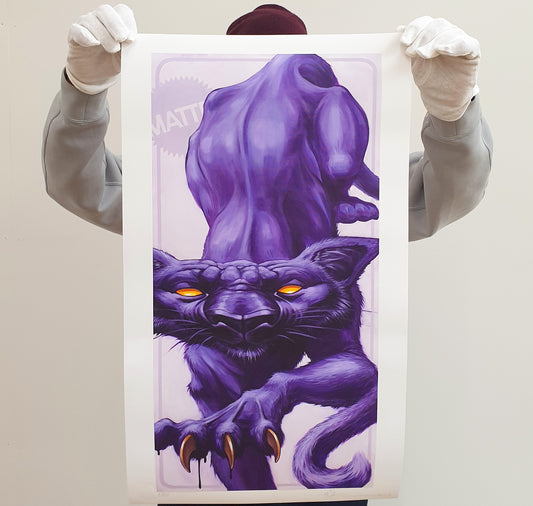 Malik - Plakat "Panthor (Skeletors Pet)"