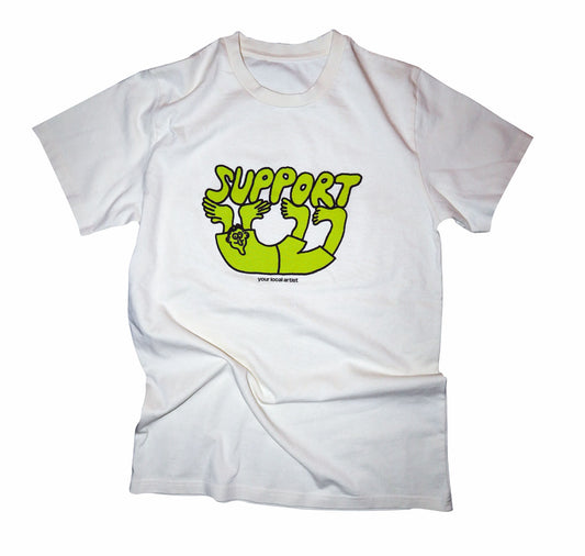 Dario Forlin x supportyourlocalartist.ch - T-Shirt "Support"