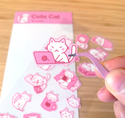 Laura LOW - Stickers "Cute Cat"