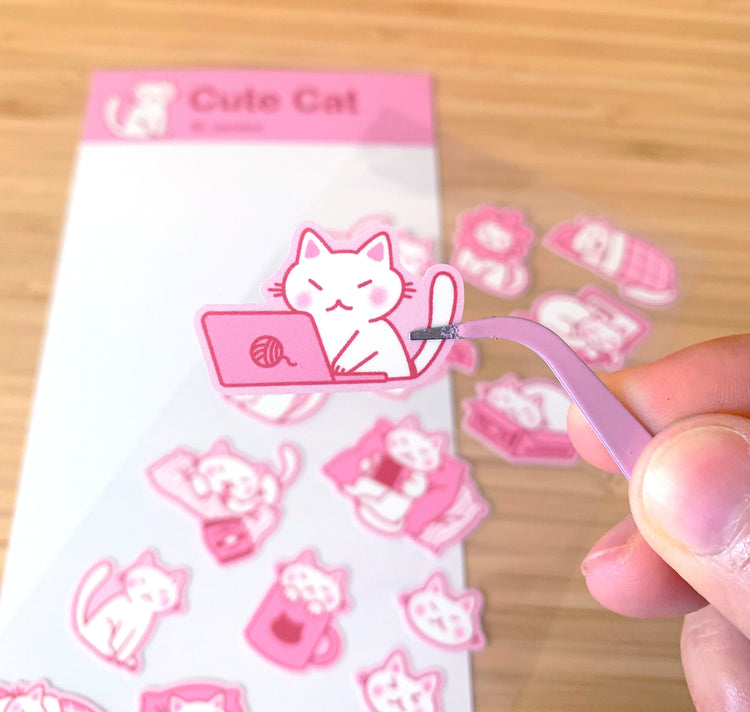 Laura LOW - Stickers "Cute Cat"