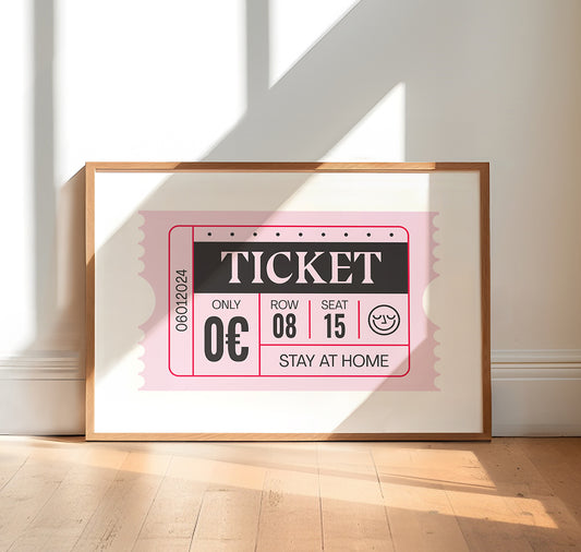 Studio Ciao - Plakat "Ticket to Paradise"