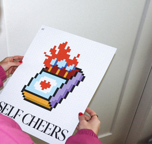 Willio Studio -  Plakat "Self Cheers"