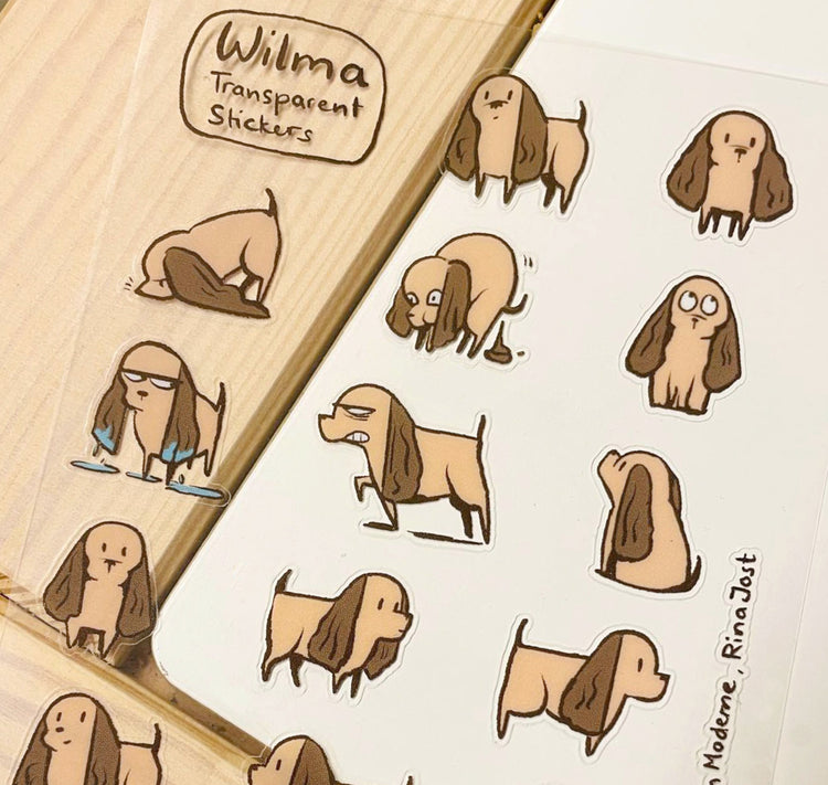 Rina Jost -  Stickerbogen "Wilma"