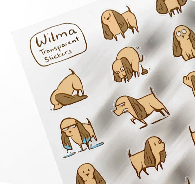 Rina Jost -  Stickerbogen "Wilma"