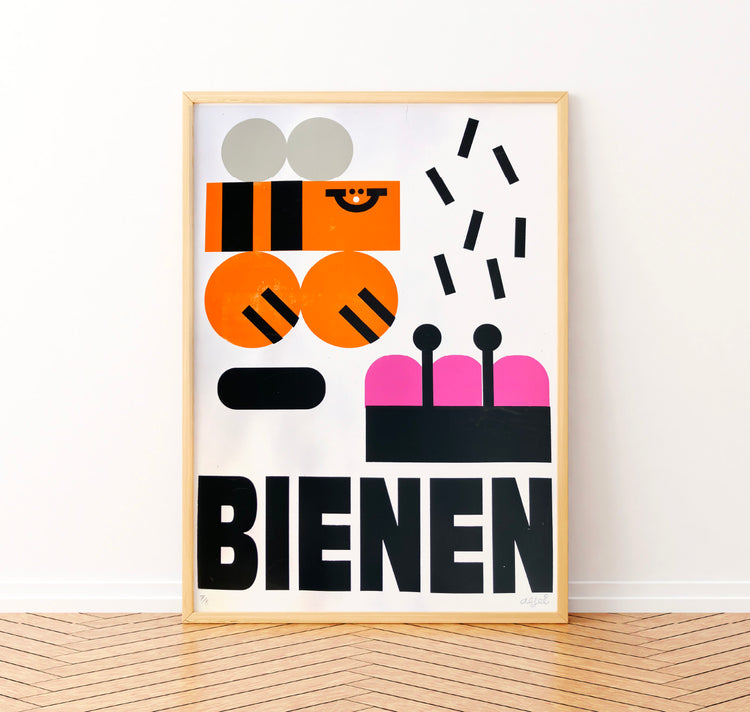 aleli - Plakat "Bienen"