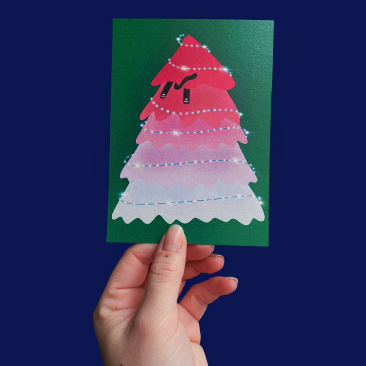 arion illustriert - Karte "Weihnachtsbaum"