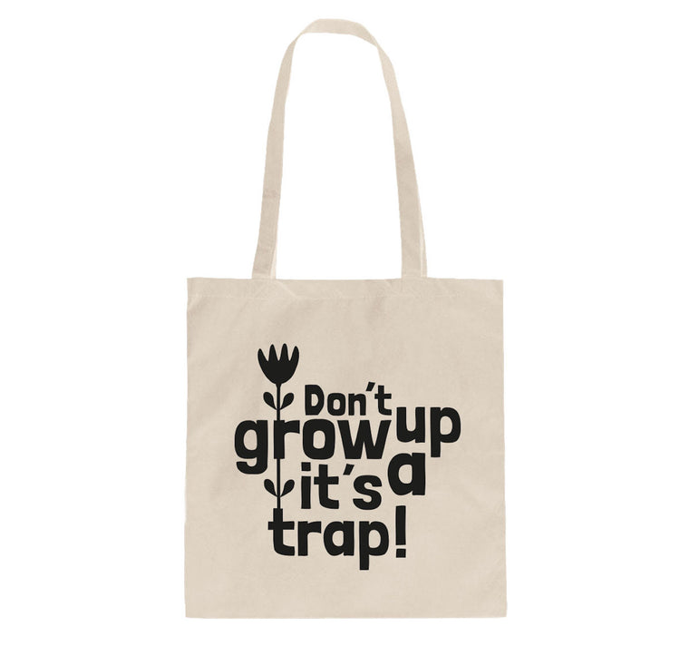 Clarissa Schwarz – Totebag "Don't grow up"