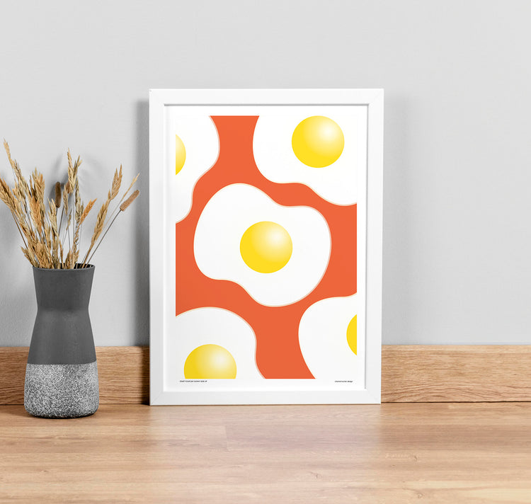 chantal kocher design - Plakat "Sunny Side Up"