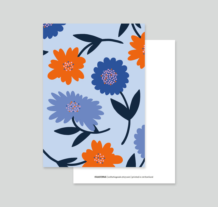 estheticgoods - Postkarte "Blumen"