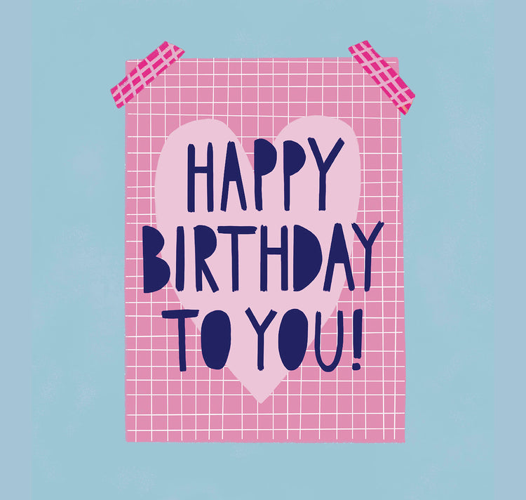 estheticgoods - Postkarte "Happy Birthday"