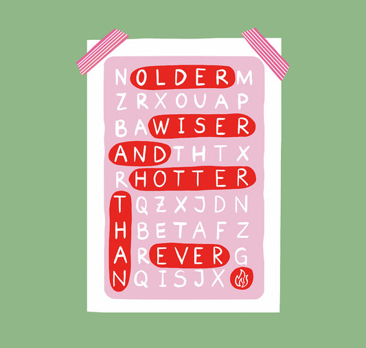 estheticgoods - Postkarte "Hotter Than Ever"