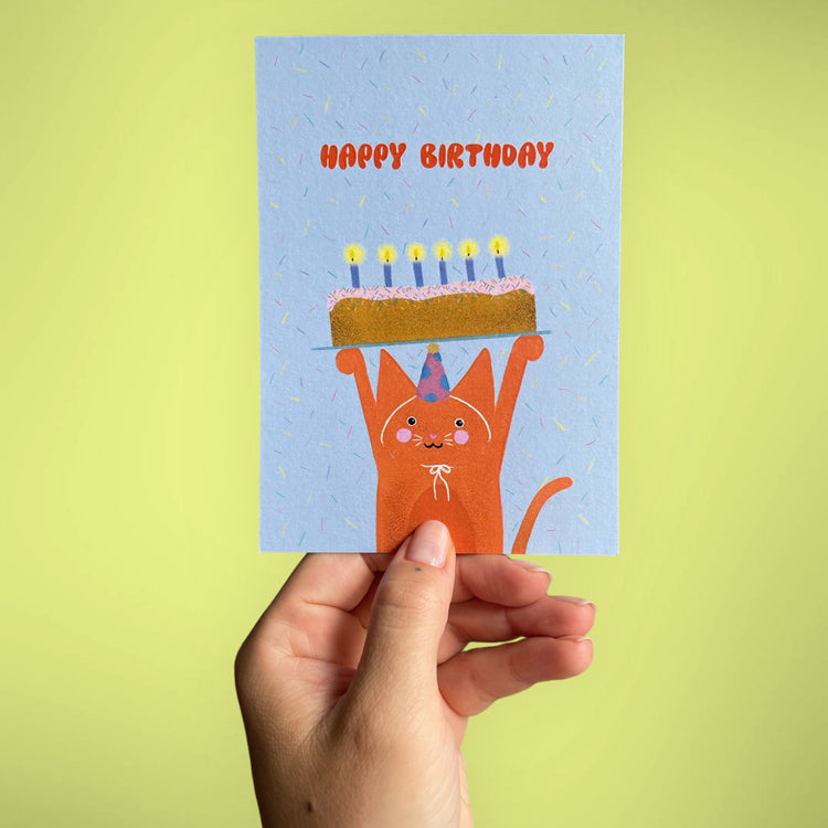 arion illustriert - Postkarte "Happy Birthday"