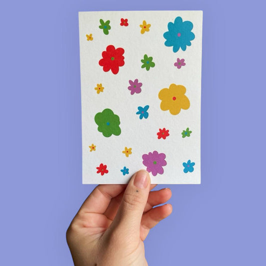 arion illustriert - Postkarte "Flowers"