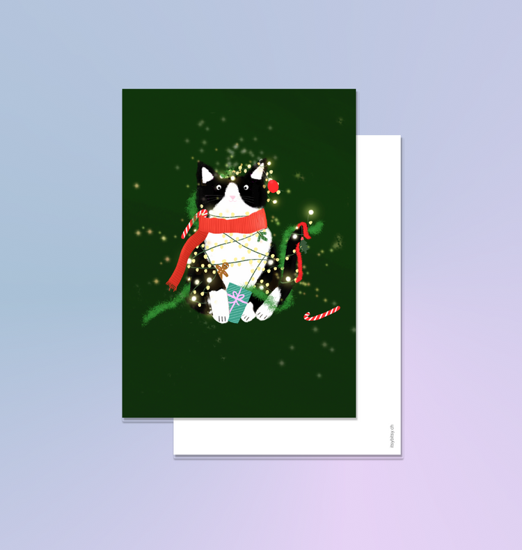 itsybitsy - Postkarte "Christmas Pino"