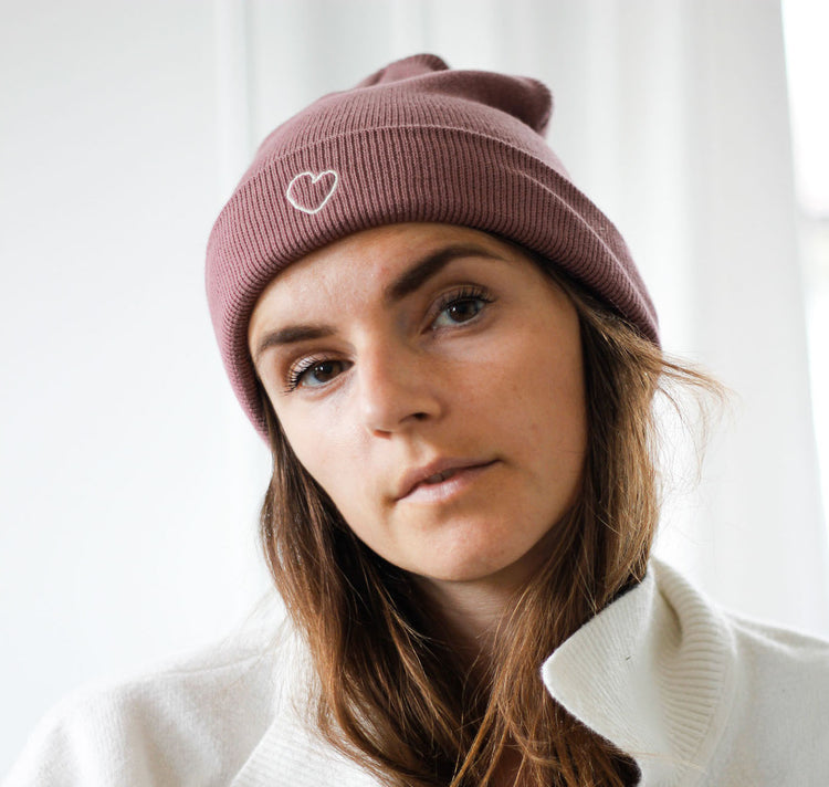 itsybitsy - Beanie "Hibiscus Heart"