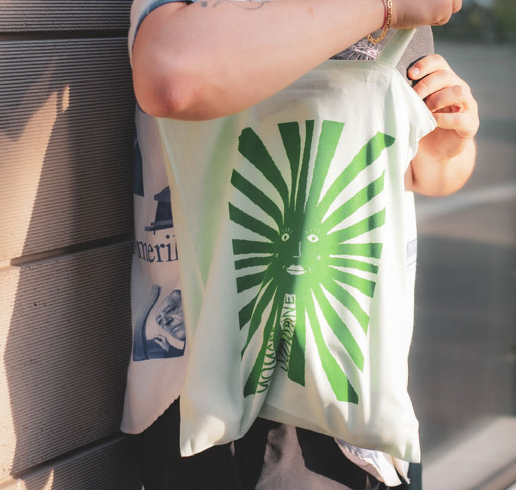 itsybitsy -  Totebag "Sunshine" (mint)