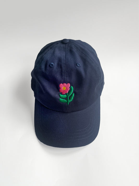 Jolanda Epprecht - Cap "Blume" (navy)