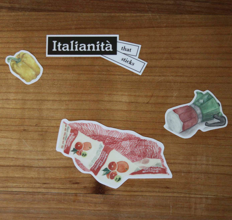 jolanda.works - Stickers "Italianità that sticks"