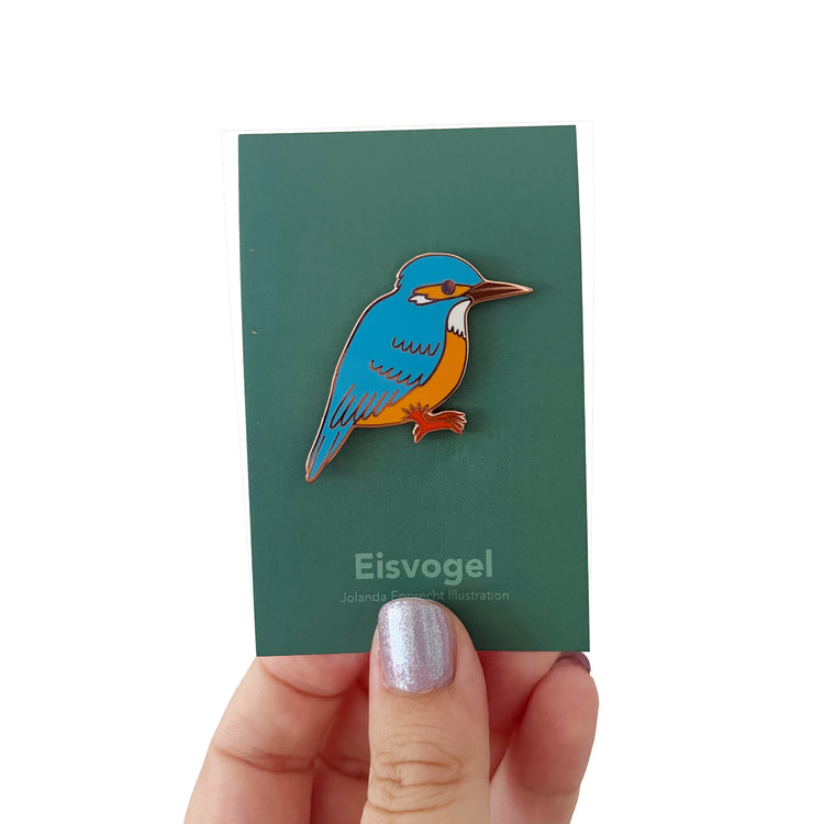 Jolanda Epprecht - Pin "Eisvogel"