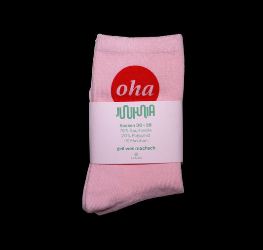 Juuhulia - Socken "oha"