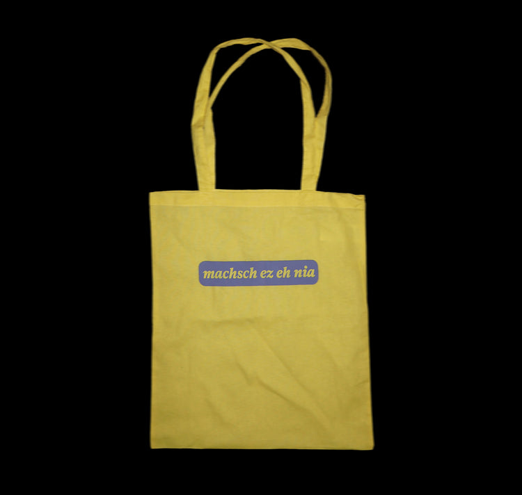 Juuhulia - Totebag "machsch ez eh nia"