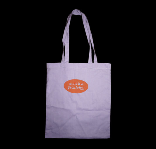 Juuhulia - Totebag "wetsch a gschleigg"