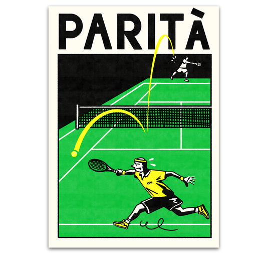 opak - Plakat " Parità"