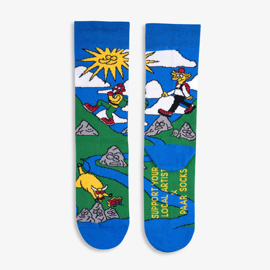 Paar Socks x Dario Forlin - Socken "Wandern"