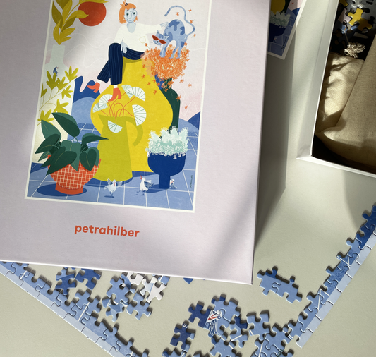 petrahilber - Puzzle "Le Jardin"