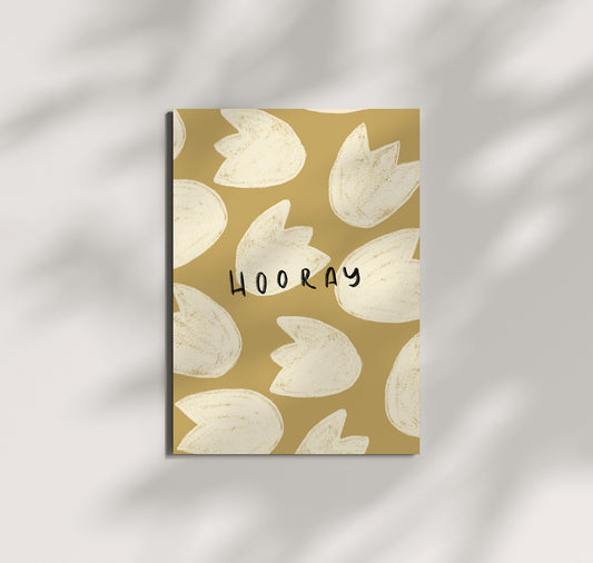 Pomba - Karte "HOORAY BEIGE"