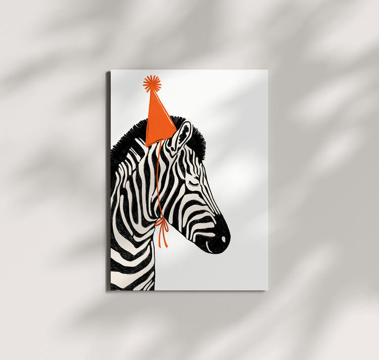 Pomba - Postkarte "Zebra"