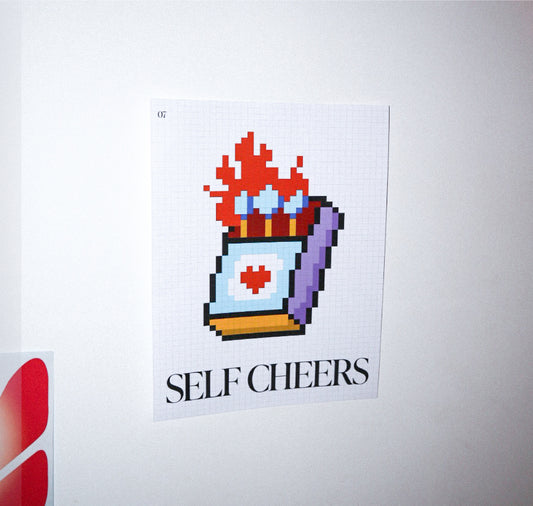 Willio Studio -  Plakat "Self Cheers"